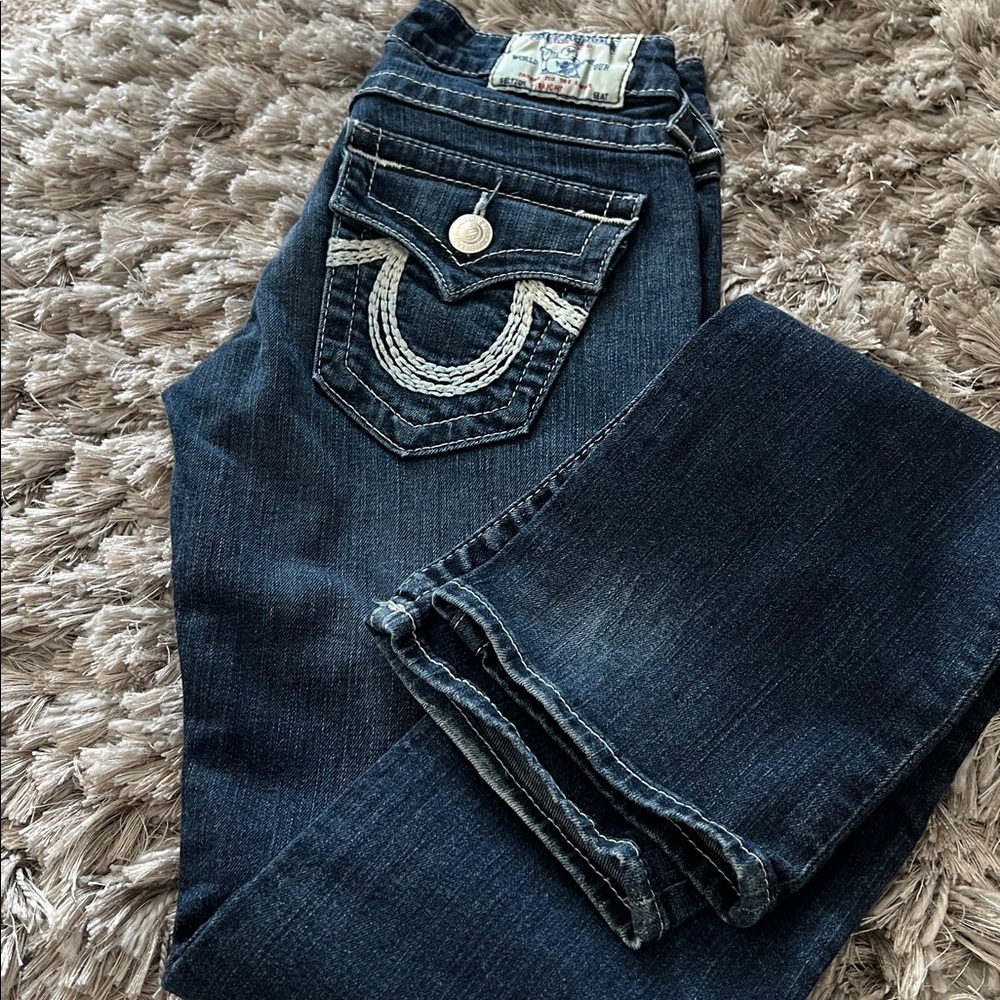 True Religion Low Rise Straight Jeans – Size 24 - Picture 10 of 13